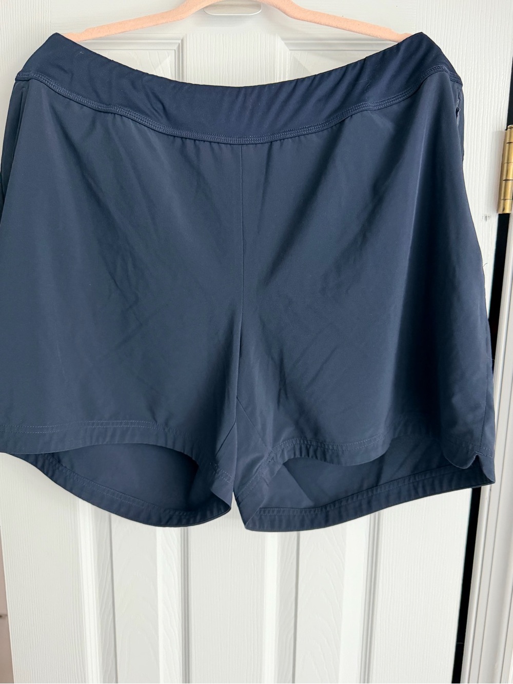 J. Jill Navy Athletic Shorts - Lightweight Stretch